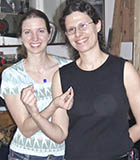 happy couple - mokume gane rings