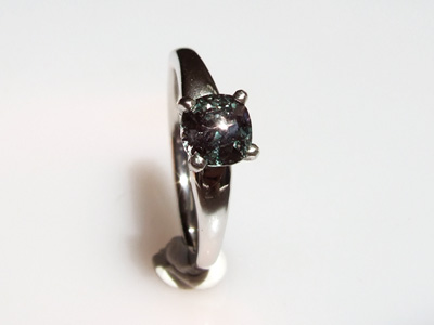 Alexandrite Engagement Ring