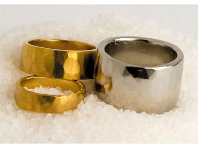 gold & palladium bullion rings